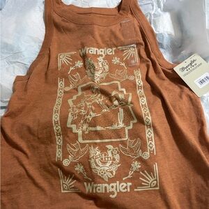 Wrangler Rust Graphic Tank Top